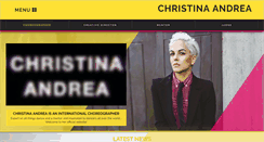 Desktop Screenshot of christinaandrea.com